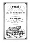 Tracé à la salle des bâtiments de mer de Capponi - 1850