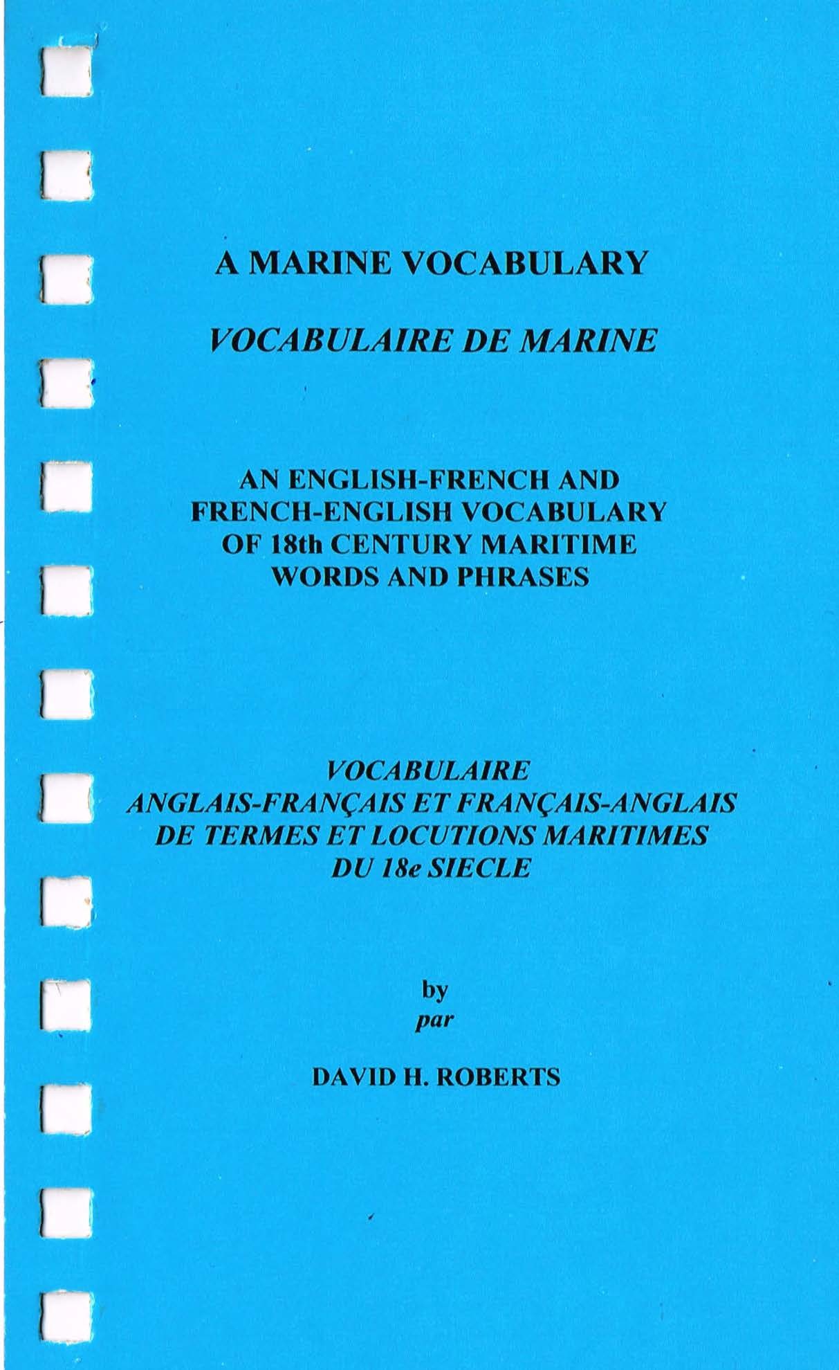 Dictionnaire Des Termes De Marine : Français-Anglais & Anglais-Français  (Paperback) 