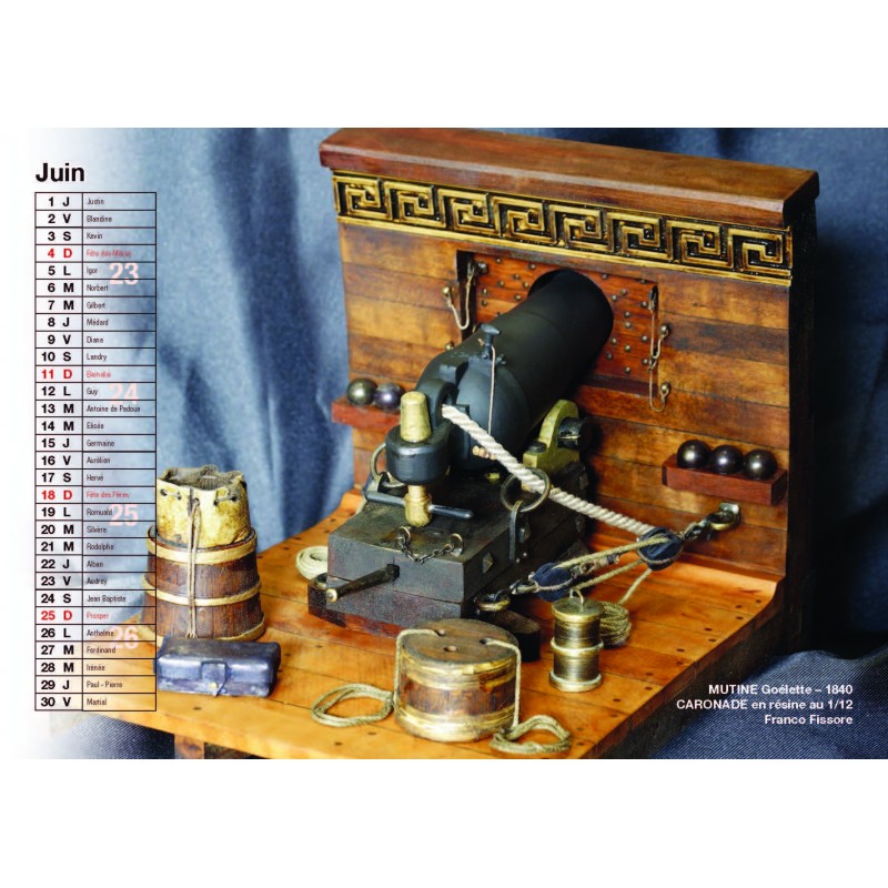 CALENDRIER Mural ANCRE 2023 Ancre