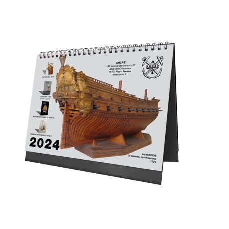 CALENDRIER mural ANCRE 2024