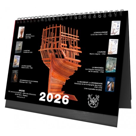 Calendario de pared ANCRE 2026