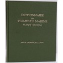DICTIONNAIRE francais-espagnol de termes de marine